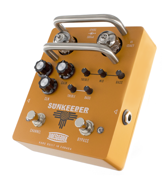 Tubesteader high voltage tube pedals built in Canada